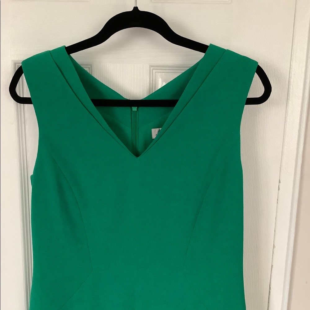 Tahari Kelly Green dress